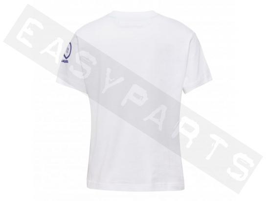 Piaggio T-Shirt VESPA 70. Jahre Young Weiß/Blau Kinder